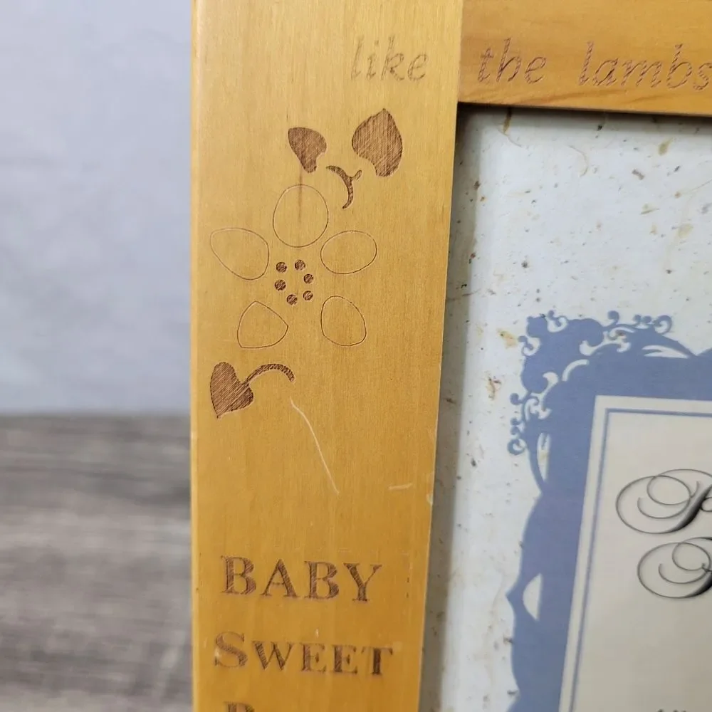 Wooden Baby‎ Themed 4x6 Photo Frame